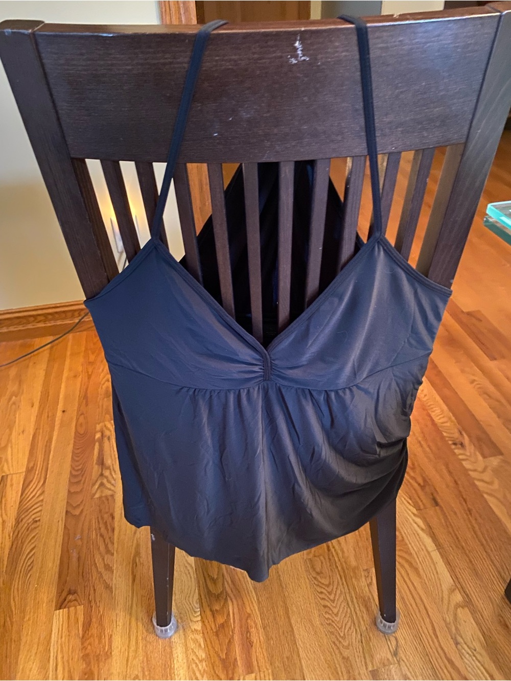 Express black spaghetti strap top size L
